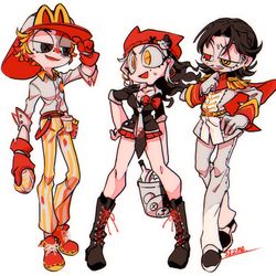 This is a pixiv picture whose title is ［腐］ててご詰め［ホセノト］.