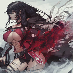 This is a pixiv picture whose title is Velvet Crowe.