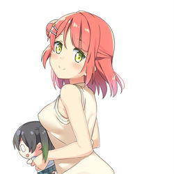 This is a pixiv picture whose title is 上原歩夢.