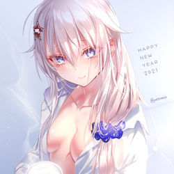 This is a pixiv picture whose title is 温かいミルクを一緒に飲みましょう…？.