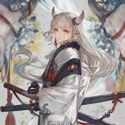 This is a pixiv picture whose title is 2021.