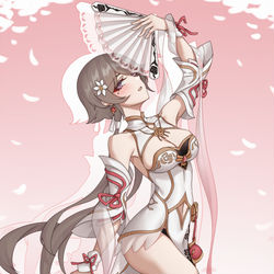 This is a pixiv picture whose title is 浣溪沙.献舞.