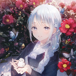 This is a pixiv picture whose title is Happy New Year.