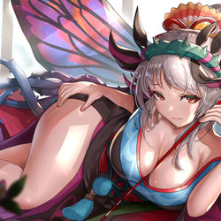 This is a pixiv picture whose title is 初淫夢.