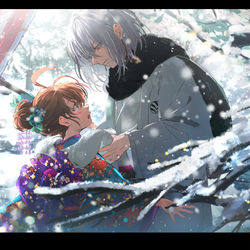 This is a pixiv picture whose title is Happy New Year.