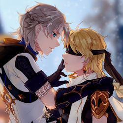 This is a pixiv picture whose title is 垩空.