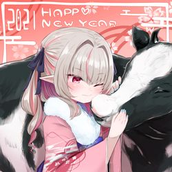 This is a pixiv picture whose title is 今年もよろしくお願いします.
