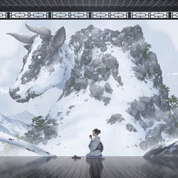 This is a pixiv picture whose title is 丑.