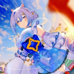 This is a pixiv picture whose title is かなた.