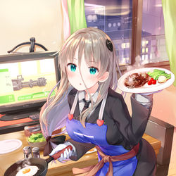 This is a pixiv picture whose title is 『拝啓…殺し屋さんと結婚しました』2.