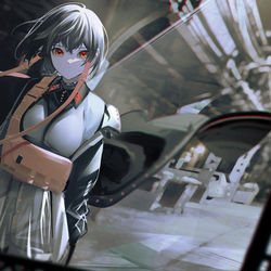 This is a pixiv picture whose title is 殻-KARA-.