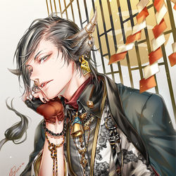 This is a pixiv picture whose title is 2021.