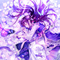 This is a pixiv picture whose title is 蟲愛づる姫君の永遠.