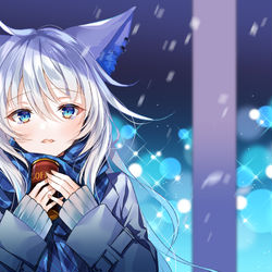 This is a pixiv picture whose title is 【お仕事告知】トワイライト急行 covered by 愛尾セナ.