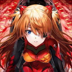 This is a pixiv picture whose title is アスカ.