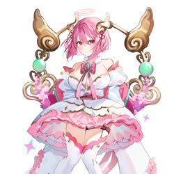 This is a pixiv picture whose title is 放置少女.
