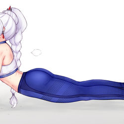 This is a pixiv picture whose title is ワイス・シュニー.