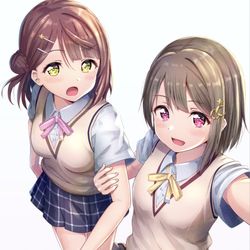 This is a pixiv picture whose title is あゆかす.