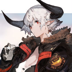 This is a pixiv picture whose title is 丑.