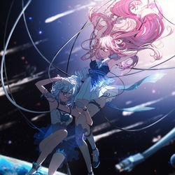 This is a pixiv picture whose title is 氷海.