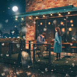 This is a pixiv picture whose title is その冬、君を許すために.