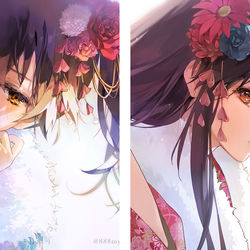 This is a pixiv picture whose title is 一航戦 晴れ着mode.