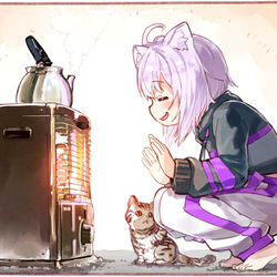 This is a pixiv picture whose title is あったかいねー.