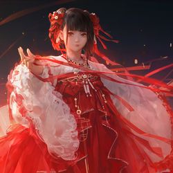This is a pixiv picture whose title is 屿鹿.