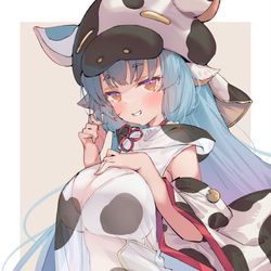 This is a pixiv picture whose title is うしししー.