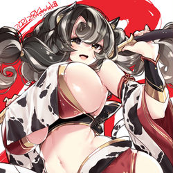 This is a pixiv picture whose title is 丑.