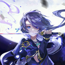 This is a pixiv picture whose title is Yaiba.