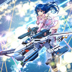 This is a pixiv picture whose title is ガウォークライド・ミンメイ.