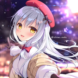 This is a pixiv picture whose title is 「ほら、手繋ぎましょ？」.