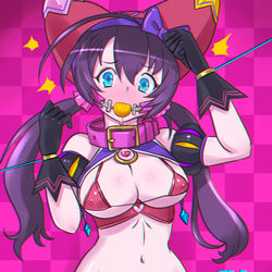 This is a pixiv picture whose title is ニバスさんマイクロビキニ.