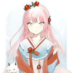 This is a pixiv picture whose title is 2021.