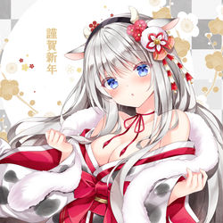 This is a pixiv picture whose title is あけましておめでとうございます.