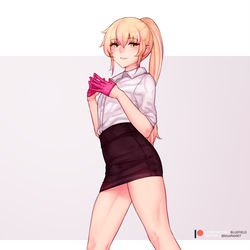 This is a pixiv picture whose title is 男の娘.