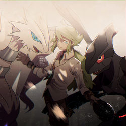 This is a pixiv picture whose title is 真実と理想.