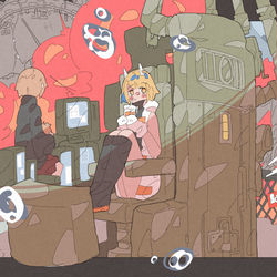 This is a pixiv picture whose title is ハゼ馳せる果てるまで/ずっと真夜中でいいのに。.