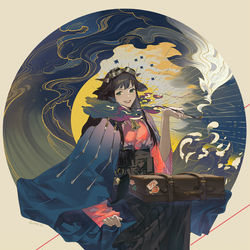 This is a pixiv picture whose title is 謹賀新年.