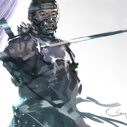 This is a pixiv picture whose title is 友.