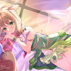 This is a pixiv picture whose title is 黄昏.