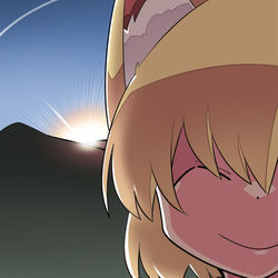 This is a pixiv picture whose title is 今年も藍さまをよろしく！.