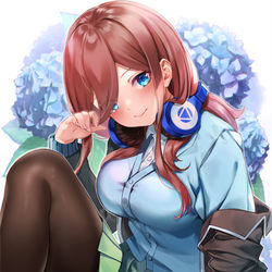 This is a pixiv picture whose title is 中野三玖.