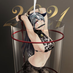 This is a pixiv picture whose title is 2021.