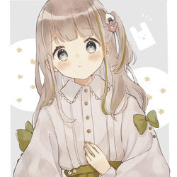 This is a pixiv picture whose title is おにぎり🍙.