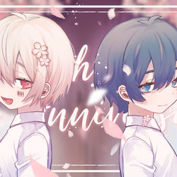 This is a pixiv picture whose title is 5周年.