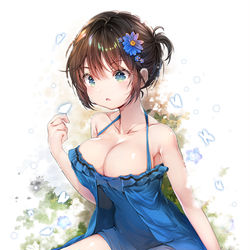 This is a pixiv picture whose title is 🌼.