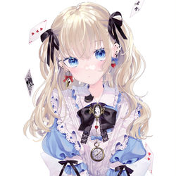 This is a pixiv picture whose title is アリス.