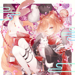 This is a pixiv picture whose title is 【お仕事】神楽ゆのんさん.